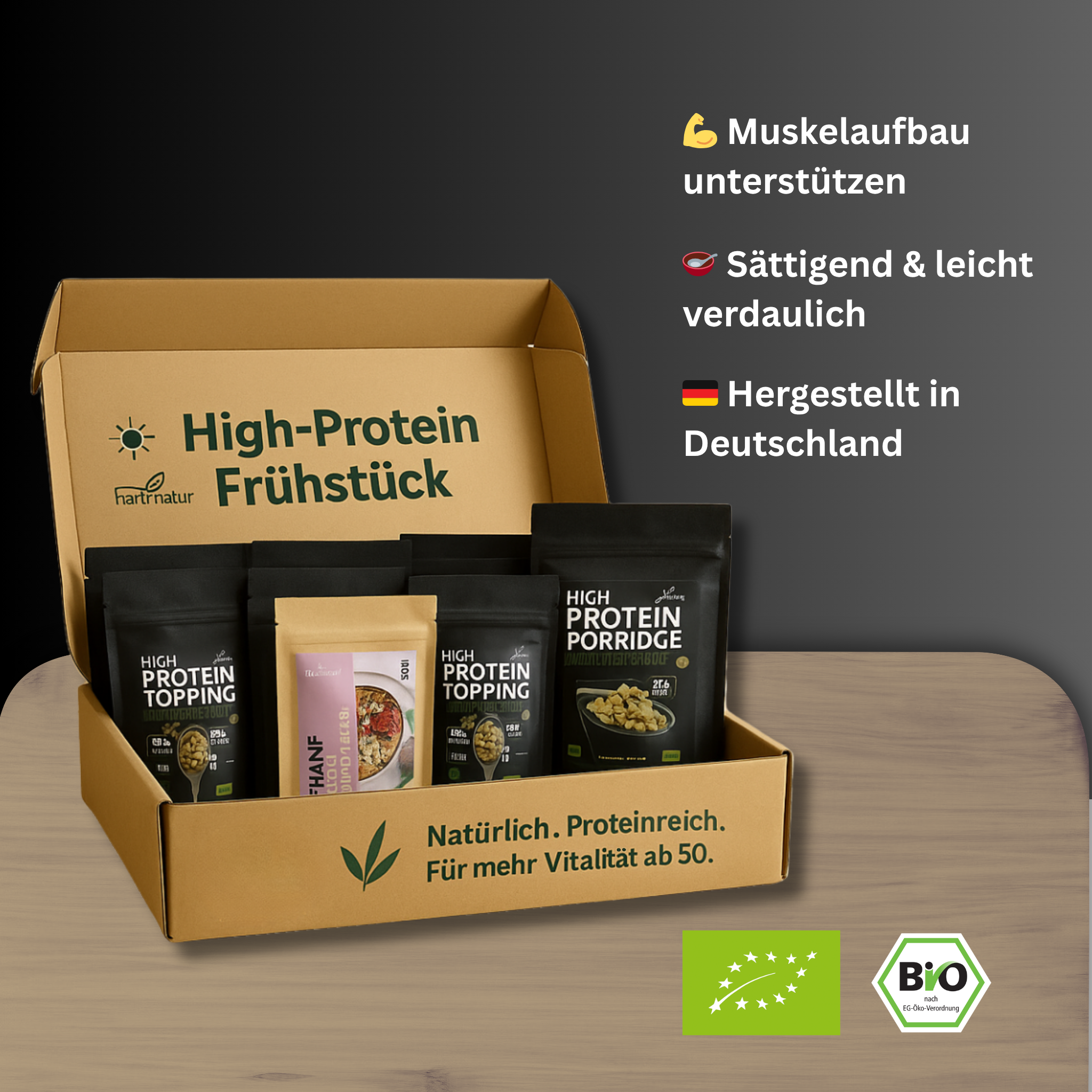 High-Protein Frühstück Probierpaket