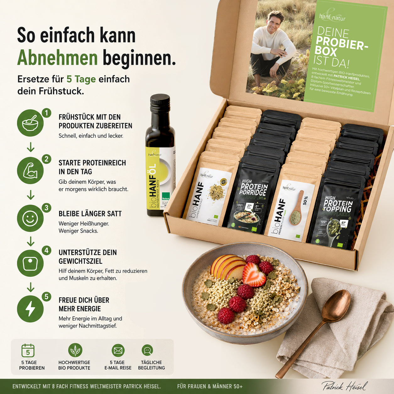 Vitalbox Probierpaket – 5 Tage Neustart