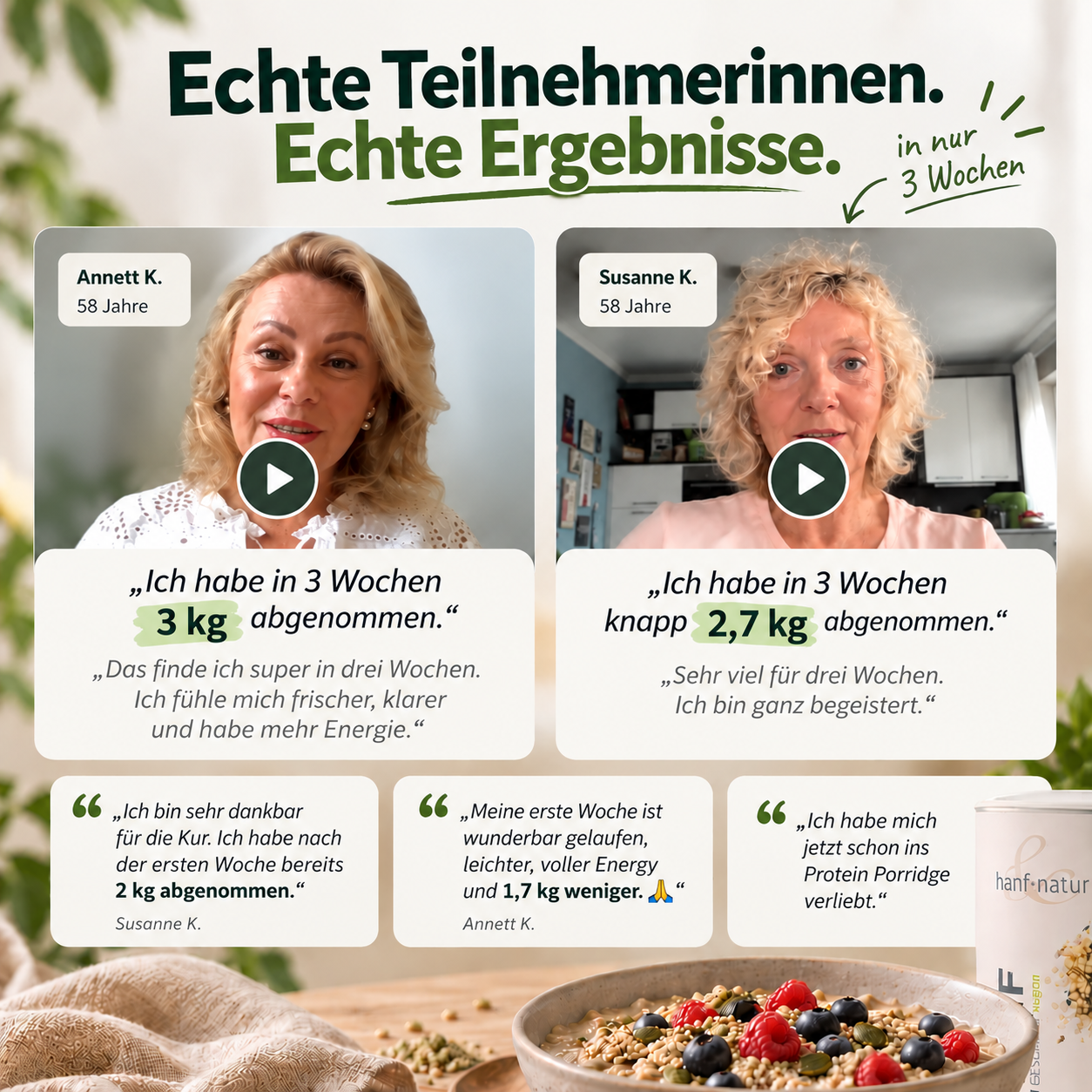 Vitalbox – 21 Tage Abnehm-Programm mit 8x Fitness Weltmeister Patrick Heisel