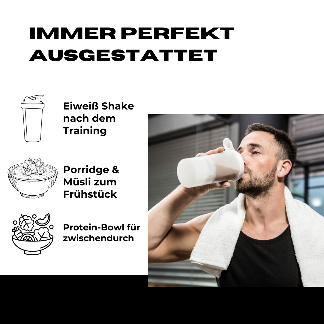 High-Protein Hanf-Frühstück