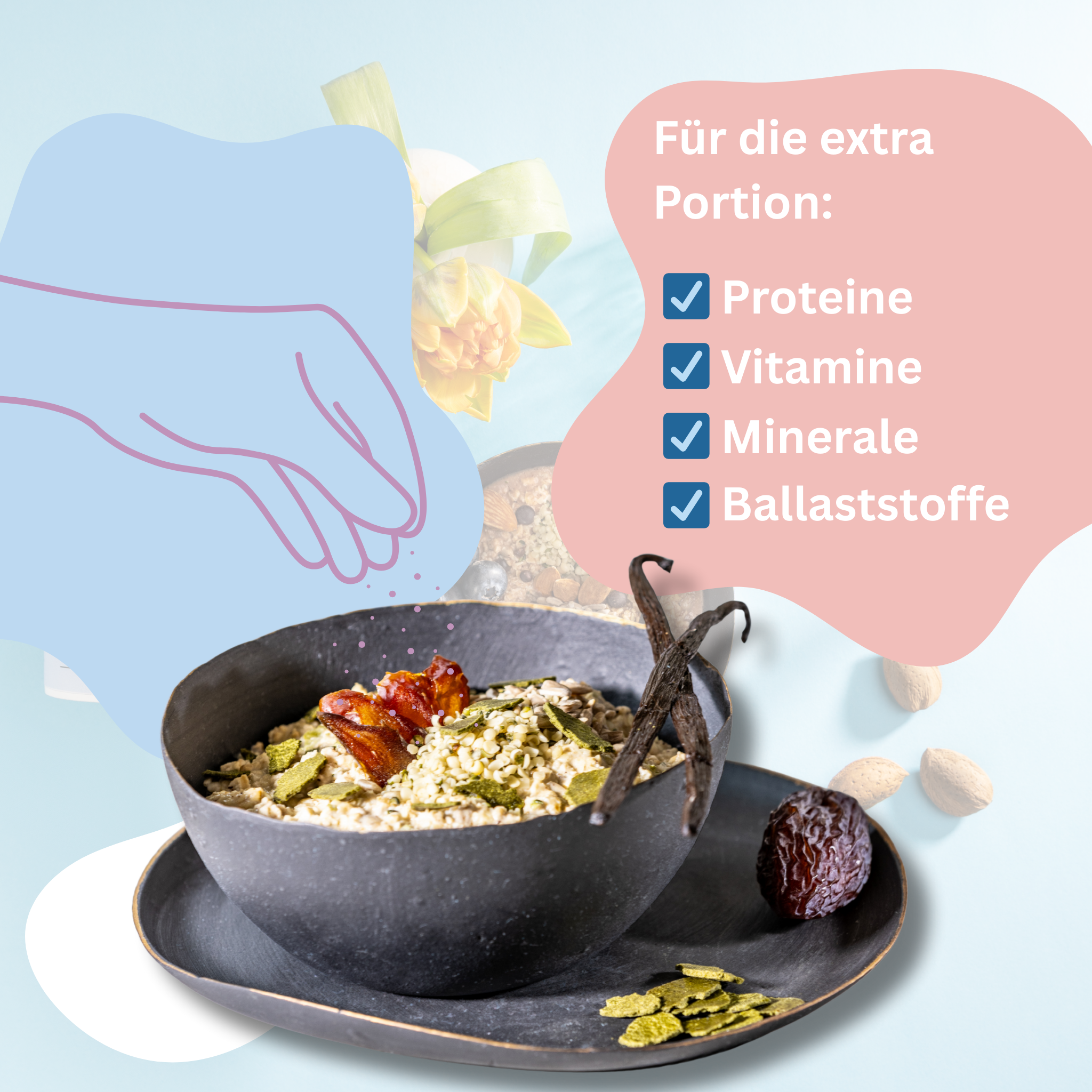Hanf-Protein Topping Paket