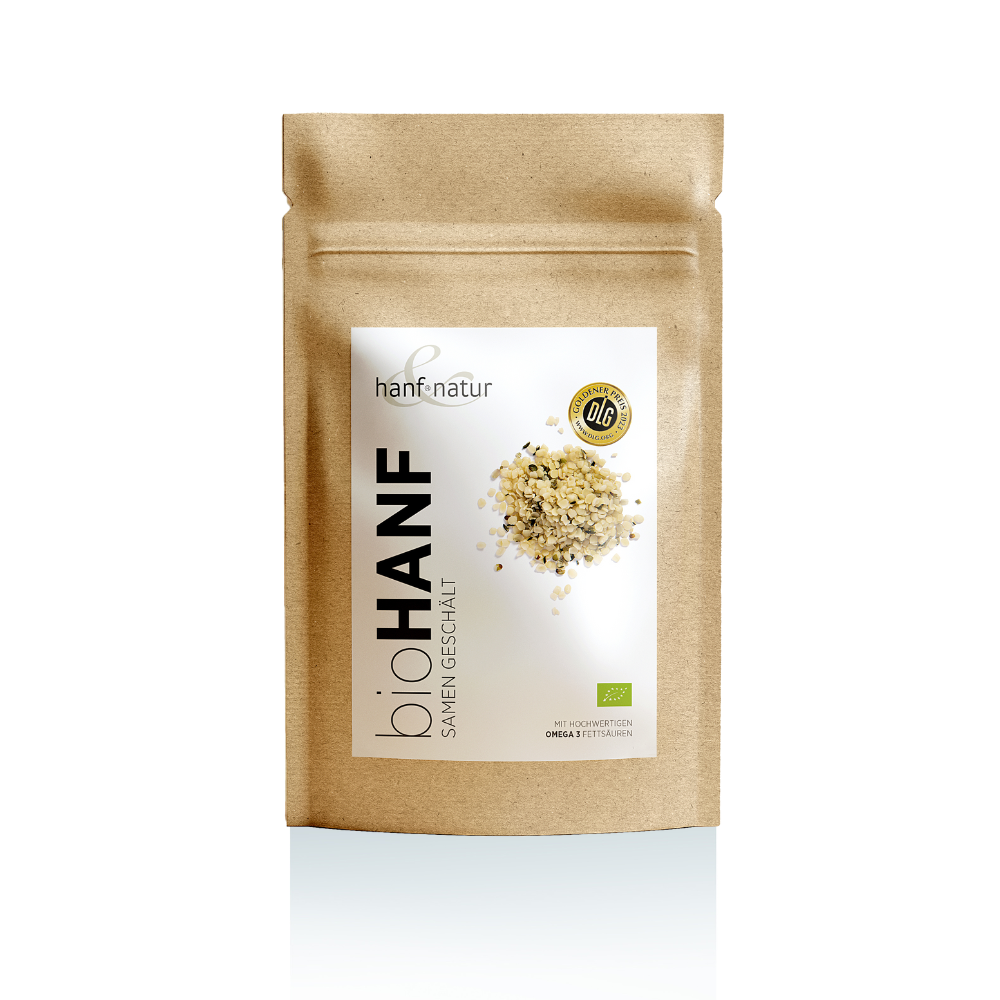 Bio Hanfsamen geschält
