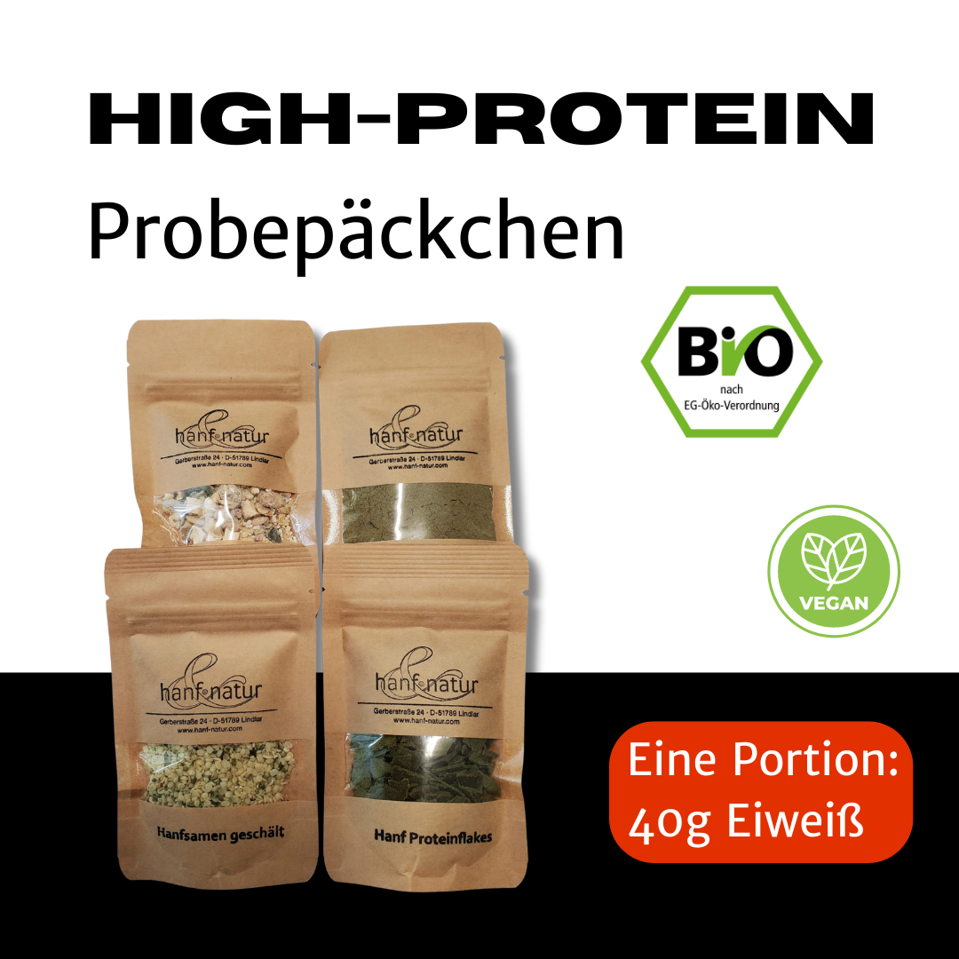 High-Protein Hanf-Frühstück Probepäckchen