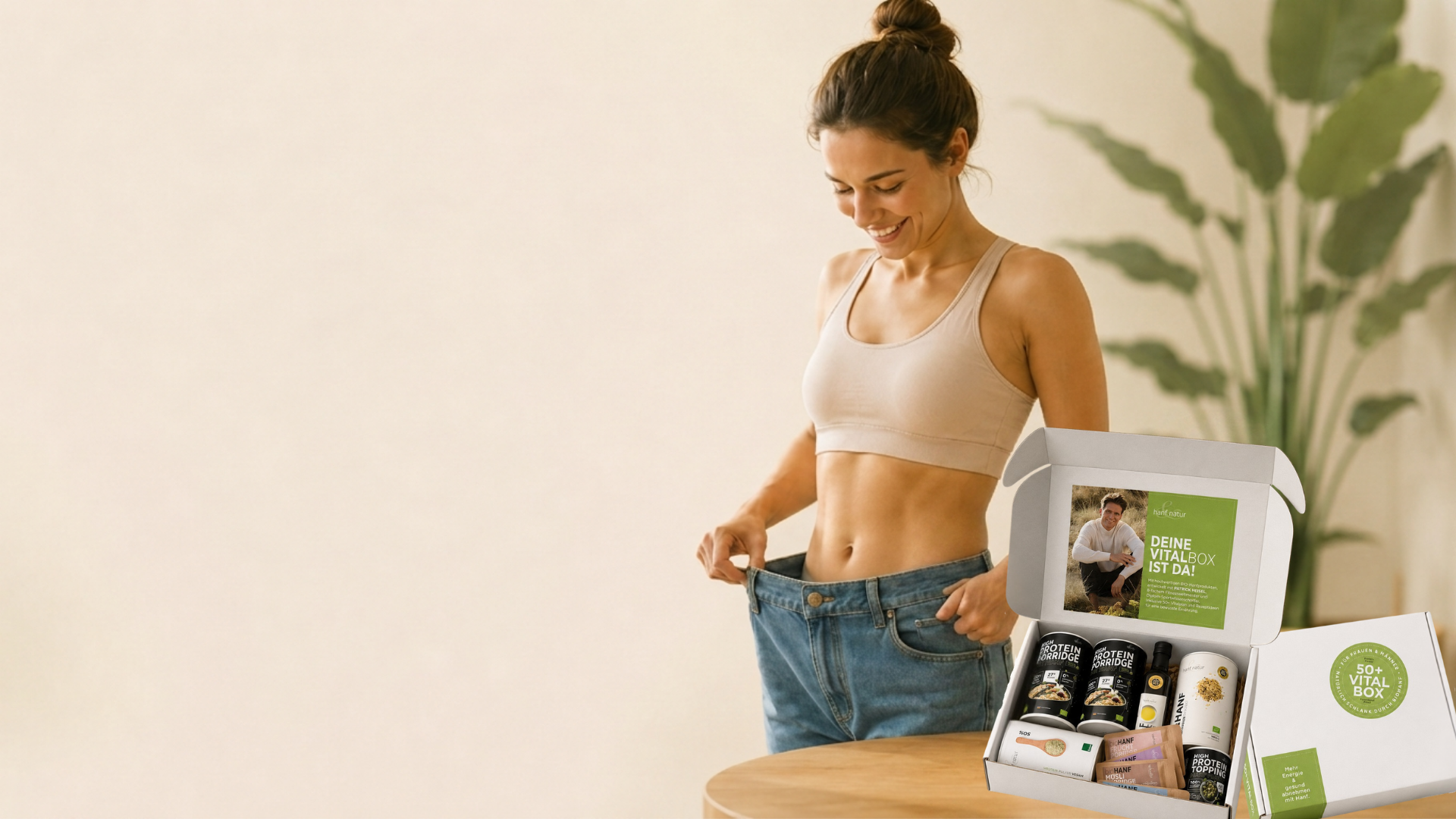 Die VITALBOX – Bio-Hanfprodukte + 21-Tage-Vitalplan
